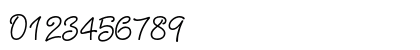 Julietrose Std Bold Numeric Preview