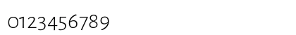 Alegreya Sans Light Regular Numeric Preview