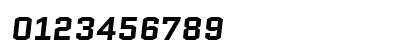 Quantico Bold Italic Numeric Preview