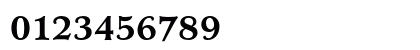 Minister Bold Numeric Preview