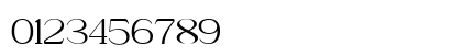 Muifamoso Demo Thin Regular Numeric Preview