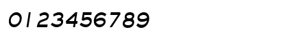 EyechartCondensed BoldItalic Numeric Preview
