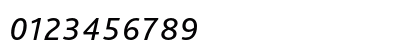 BlissPro Italic Numeric Preview