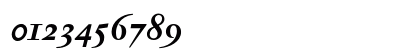 Jannon Text Med SC Bold Italic Numeric Preview
