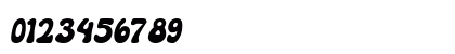 Sunday Milk Italic Numeric Preview