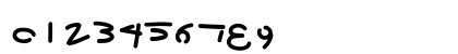 Zigzap Regular Numeric Preview