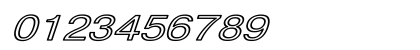 Pragmatica HW Bold Italic Numeric Preview