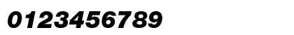 Helvetica Neue LT Pro 96 Black Italic Preview