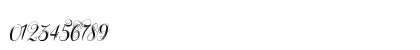 XyloScript Regular Numeric Preview