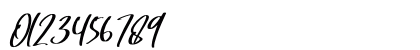 Dellisa Roslytta Italic Numeric Preview