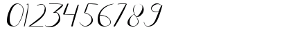 Aucklands Script Regular Numeric Preview