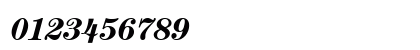 CenturyITC Bold Italic Numeric Preview