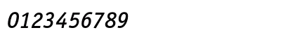 OfficinaSansMediumC Italic Preview