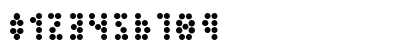 Peex Regular Numeric Preview