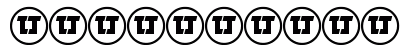 LJ-Design Studios Logo Regular Numeric Preview