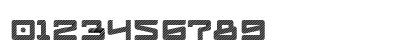 Logofontik 4F Stripes Numeric Preview