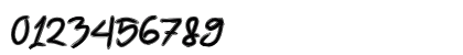 Black Venom Regular Numeric Preview