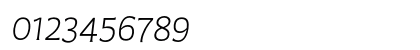 Negara Serif Hairline Italic Preview