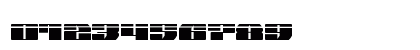 Joy Shark Laser Semi-Condensed Numeric Preview