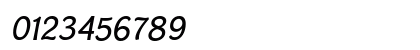 Cardigan Titling Italic Numeric Preview