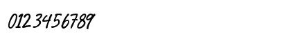 Australian Signature Numeric Preview