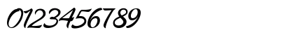 Maudy Script Maudy Script Numeric Preview