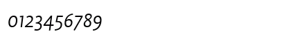 Profile Light Italic Preview