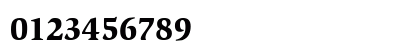 SlimbachMdITC Black Numeric Preview