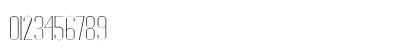 PARINOCK Regular Numeric Preview