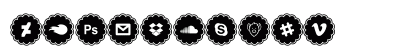 social icons Regular Preview