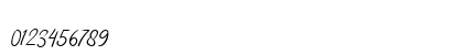 Carolisa Regular Numeric Preview