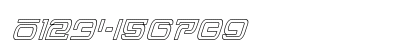 Foreign Alien Outline Italic Outline Italic Numeric Preview