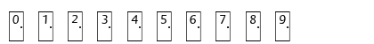 101! I Choose Door Number... Regular Numeric Preview