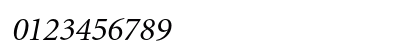 MiniatureC Italic Preview