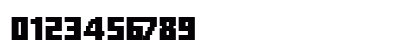 Minecraft Ten Regular Numeric Preview