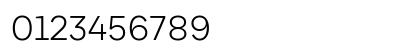 Alphazet Light Regular Numeric Preview