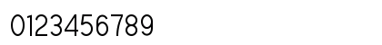 Avenis Semilight Regular Numeric Preview