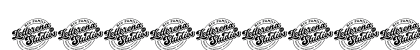 Barthwind DEMO VERSION Italic Numeric Preview