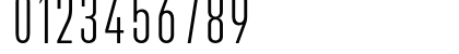 Bilgen Demo Regular Numeric Preview
