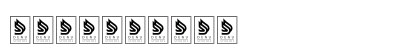 Bionley Regular Numeric Preview