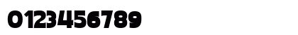 Blonkra Regular Numeric Preview