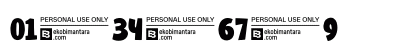Dispol Trial Regular Numeric Preview