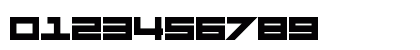 Excess V Straight Regular Numeric Preview