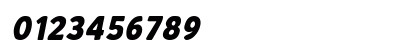 Casual Memories Italic Numeric Preview