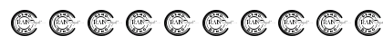 Cheek Flower Demo Regular Numeric Preview