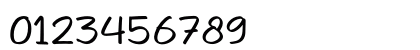Dhel Fyn Regular Numeric Preview