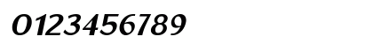 Emerald Crown Italic Numeric Preview
