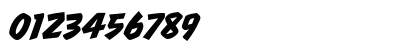 Asteroid Blaster Regular Numeric Preview