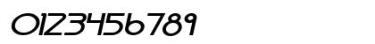 Persia Wide Bold Italic Numeric Preview