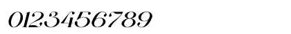 Galeriya Italic Regular Numeric Preview